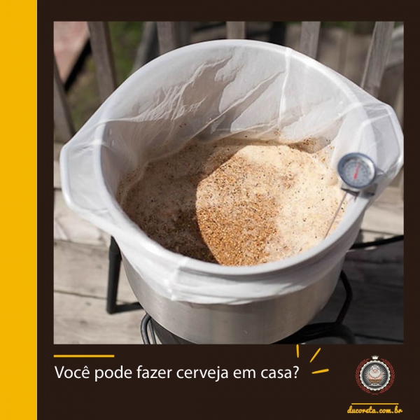 Você pode fazer cerveja em casa