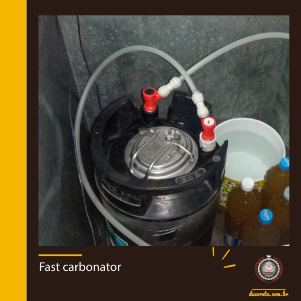 Fast carbonator - Um processo rápido e eficiente de carbonatação forçada